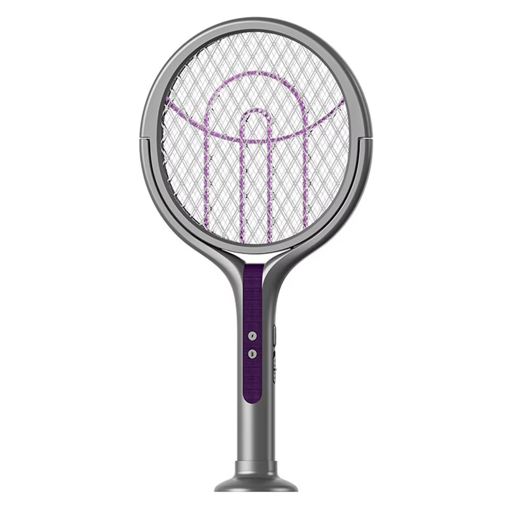 New 2-In-1 Mosquito Killer Lamp Multifunctional Angle Telescopic Mosquito Swatter USB Rechargeable Mosquito Swatter Bat Swatter