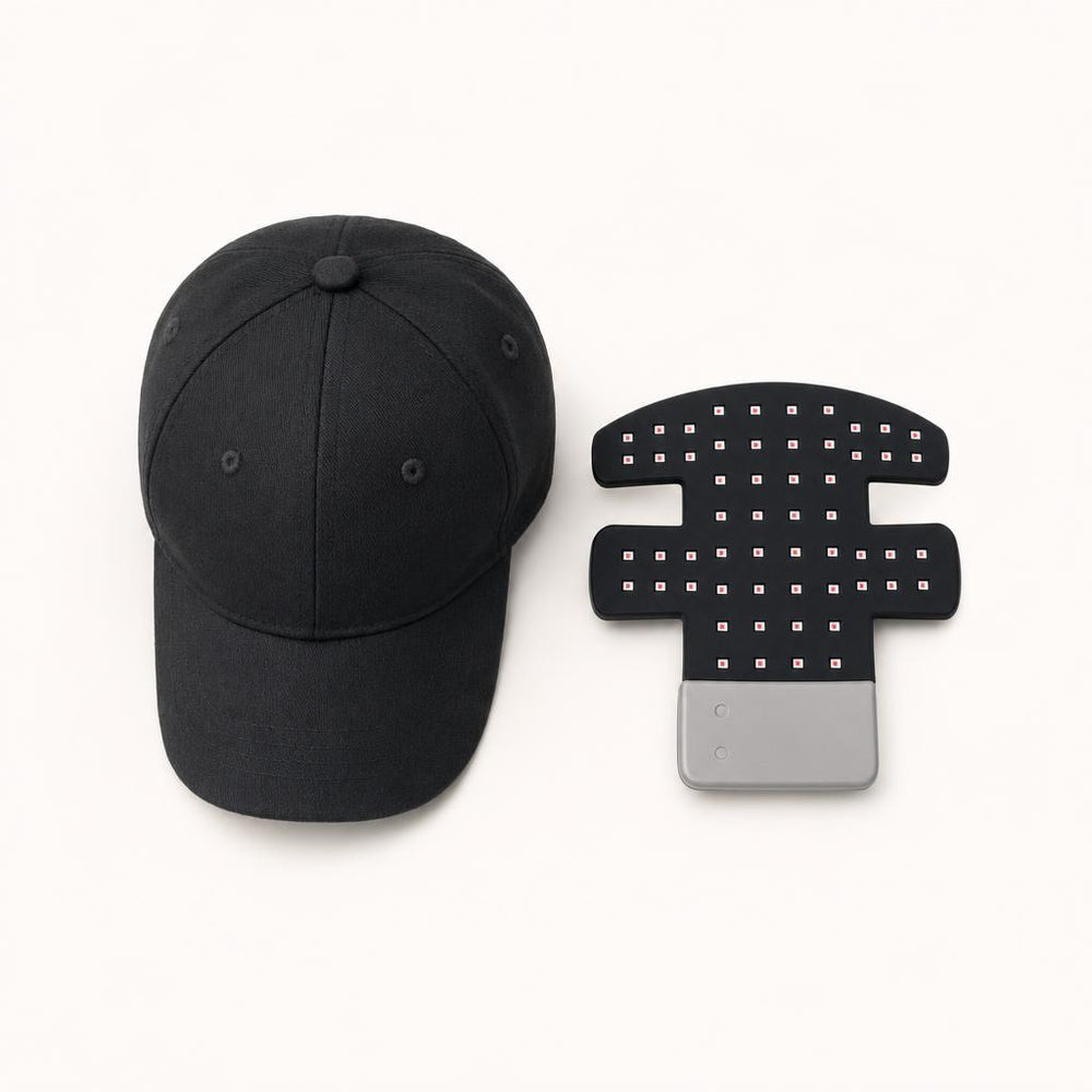 LumiCap cap and removable LED light panel